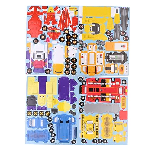 CIYODO 8 Stück Teiliges Papierpuzzle Auto Modellspielzeug für DIY Handgefertigtes Puzzle Hand Augen Koordination und Kreativen Fähigkeiten Geburtstags oder Festgeschenk CIYODO 8 Stück Teiliges Papierpuzzle Auto Modellspielzeug für DIY Handgefertigtes Puzzle Hand Augen Koordination und Kreativen Fähigkeiten Geburtstags oder Festgeschenk von CIYODO
