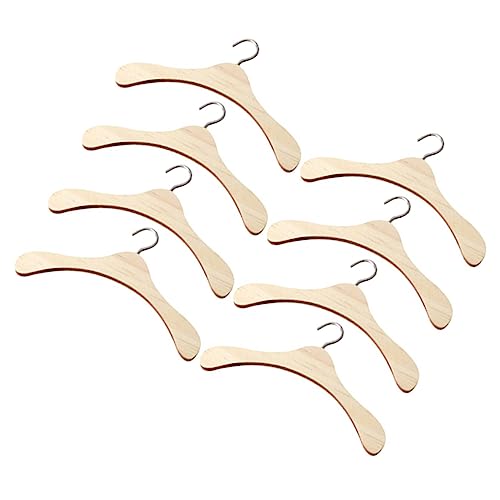 CIYODO 8 Stück puppenkleiderbügel Puppen kleiderbügel Puppen kleiderständer puppenbügel Puppenhaus-Gardinenstange Puppenspielzeug lebensechte kleine Kleiderbügel Mini-Holzbügel hölzern CIYODO 8 Stück puppenkleiderbügel Puppen kleiderbügel Puppen kleiderständer puppenbügel Puppenhaus-Gardinenstange Puppenspielzeug lebensechte kleine Kleiderbügel Mini-Holzbügel hölzern von CIYODO