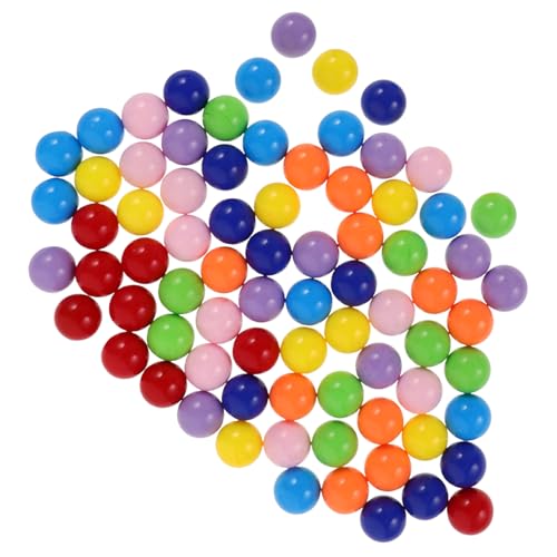 CIYODO 80 Stück Bunte Ersatzspielkugeln Farbige Mini Spielbälle für Lernspielzeug Konzentration Kreativität Familienspiel CIYODO 80 Stück Bunte Ersatzspielkugeln Farbige Mini Spielbälle für Lernspielzeug Konzentration Kreativität Familienspiel von CIYODO