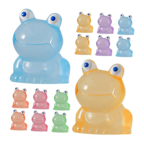 CIYODO 80pcs Glühen Im Dunklen Mini -Frosch -Figuren Miniaturharz Frosch Figur Mikrolandschaft Bonsai CIYODO 80pcs Glühen Im Dunklen Mini -Frosch -Figuren Miniaturharz Frosch Figur Mikrolandschaft Bonsai von CIYODO