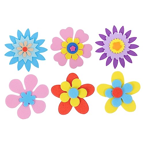 CIYODO 81 Stück Eva Aufkleber für Blumenformen Selbstklebende Schaumstoffsticker für DIY Bastelprojekte Sicher und Leicht zu Verwenden für Kreative Lernmaterialien CIYODO 81 Stück Eva Aufkleber für Blumenformen Selbstklebende Schaumstoffsticker für DIY Bastelprojekte Sicher und Leicht zu Verwenden für Kreative Lernmaterialien von CIYODO