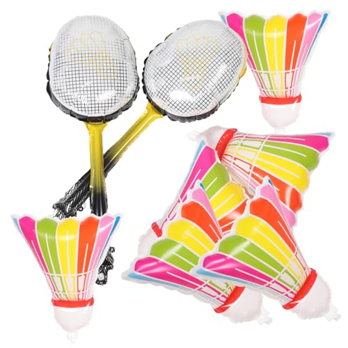 CIYODO 8Stücke Badminton Ballons Aufblasbare Partydekoration Langlebige Aluminiumfolie Vielseitig Einsetzbar Für Geburtstagsfeiern Hochzeiten Und Einfache Handhabung CIYODO 8Stücke Badminton Ballons Aufblasbare Partydekoration Langlebige Aluminiumfolie Vielseitig Einsetzbar Für Geburtstagsfeiern Hochzeiten Und Einfache Handhabung von CIYODO