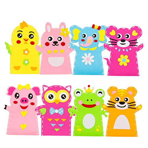 CIYODO 8-teiliges DIY-vliesstoffmaterial Handgemachte Stoffpuppen Bastelbedarf Für Kinder Entwicklungs Und Lernspielzeug CIYODO 8-teiliges DIY-vliesstoffmaterial Handgemachte Stoffpuppen Bastelbedarf Für Kinder Entwicklungs Und Lernspielzeug von CIYODO