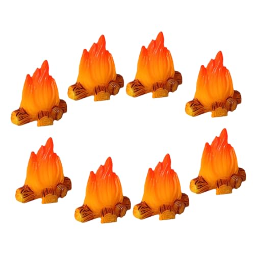 CIYODO 8Stücke Lagerfeuermodelle Aus Kunstharz Realistische Gefälschte Dekoration Für Puppenhaus Und Szenen Kreative Tischdeko Und Sammlerstücke CIYODO 8Stücke Lagerfeuermodelle Aus Kunstharz Realistische Gefälschte Dekoration Für Puppenhaus Und Szenen Kreative Tischdeko Und Sammlerstücke von CIYODO
