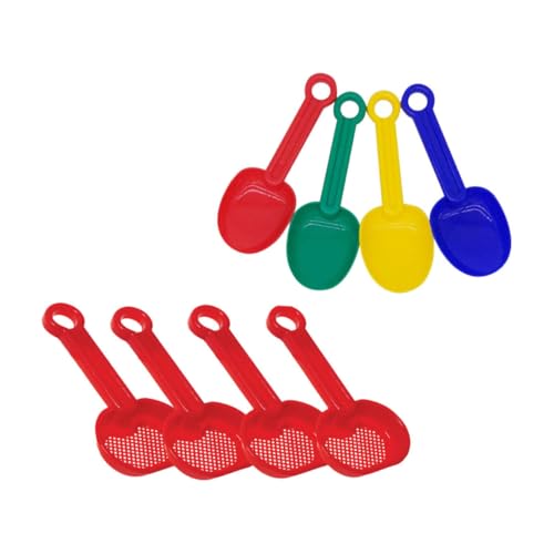 CIYODO Strandsandspielzeug Für Jungen Und Mädchen 8-teilig Eimer Und Wasserschaufel-Set Für Spaß Zufällige Farbe von CIYODO