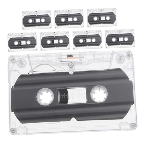 CIYODO 8pcs Blankes Audio -kassettenband Mit Klarem Fall Für Musik- Und Sprachaufzeichnung, Ideal Für DIY -Retro -Party -nachrichten Für Lehr- Und Sprachaufzeichnungen CIYODO 8pcs Blankes Audio -kassettenband Mit Klarem Fall Für Musik- Und Sprachaufzeichnung, Ideal Für DIY -Retro -Party -nachrichten Für Lehr- Und Sprachaufzeichnungen von CIYODO