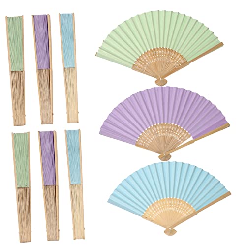 CIYODO 9 Stück Teiliges Set Diy Papierfächer für Blanko Faltfächer zum Malen und Basteln Dekoration für Hochzeiten Partys und Besondere Anlässe CIYODO 9 Stück Teiliges Set Diy Papierfächer für Blanko Faltfächer zum Malen und Basteln Dekoration für Hochzeiten Partys und Besondere Anlässe von CIYODO