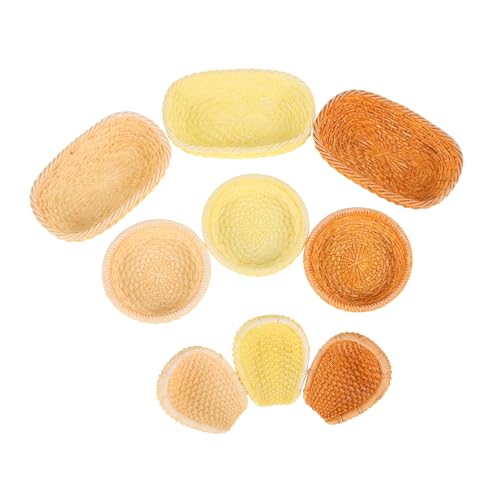CIYODO 9 Stück Teiliges Weidenkörbe für Puppenhäuser Handgefertigte Dekoration für Mikrolandschaften Vielseitige Zubehörteile für Kreative Miniaturprojekte und Charmante Details CIYODO 9 Stück Teiliges Weidenkörbe für Puppenhäuser Handgefertigte Dekoration für Mikrolandschaften Vielseitige Zubehörteile für Kreative Miniaturprojekte und Charmante Details von CIYODO