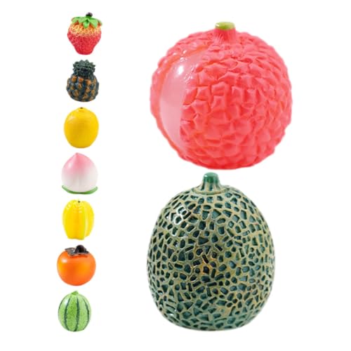 CIYODO 9-teiliges Mini-obstmodell: Realistische Künstliche Früchte Für Die Heimdekoration, Kreatives Simulationsset Für Die Tisch- Und Regaldekoration Im Puppenhaus CIYODO 9-teiliges Mini-obstmodell: Realistische Künstliche Früchte Für Die Heimdekoration, Kreatives Simulationsset Für Die Tisch- Und Regaldekoration Im Puppenhaus von CIYODO