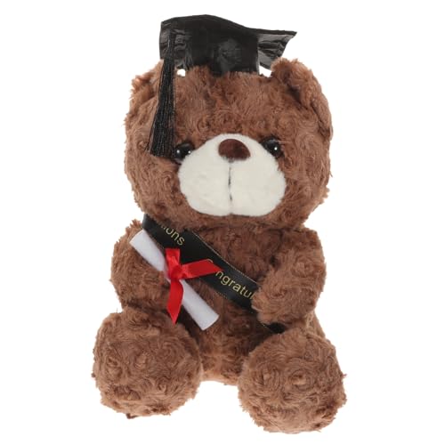 CIYODO Abschluss Plüschbär mit Doktorhut Kuscheltier für Graduierte Perfektes zur des Schulabschlusses Weiches und Sicheres Material Kreatives Design für Laune CIYODO Abschluss Plüschbär mit Doktorhut Kuscheltier für Graduierte Perfektes zur des Schulabschlusses Weiches und Sicheres Material Kreatives Design für Laune von CIYODO