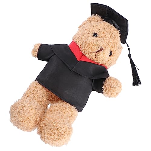 CIYODO Abschlussbär Plüsch mit Doktorhut und Robe Kuscheltier für Abschlussfeier Niedliches zur Graduierung Weiches Material für Familie und Freunde CIYODO Abschlussbär Plüsch mit Doktorhut und Robe Kuscheltier für Abschlussfeier Niedliches zur Graduierung Weiches Material für Familie und Freunde von CIYODO