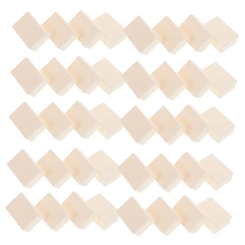 CIYODO Acrylspielsteine Weiß DIY Mahjong Brettspiel Blöcke für Kreative Spieldekoration Zubehör für Familienspiele von CIYODO