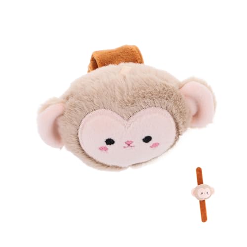 CIYODO Affenkuschelarmband für Plüsch Ohrfeigenarmbänder Tierform Mitgebsel für Geburtstagsfeiern und Partys für Jungen und Süßes aus Weichem CIYODO Affenkuschelarmband für Plüsch Ohrfeigenarmbänder Tierform Mitgebsel für Geburtstagsfeiern und Partys für Jungen und Süßes aus Weichem von CIYODO