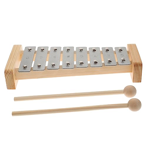 CIYODO Aluminium -klavierspielzeug Schlaginstrument Holz Xylophon Klavierinstrument Musikalisches Klavier Musikinstrument Für Xylophonspielzeug Hölzern von CIYODO