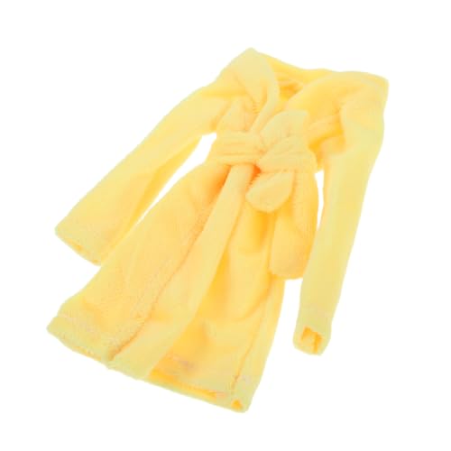 CIYODO Anziehprojekte Miniaturkleidung Schlaf Bademantel Kleidung Vortäuschen Kostüm Pyjamas Schlafenszeit DIY Babydoll Schlafkleid Spielzubehör Anzug Puppen Spielzeit von CIYODO