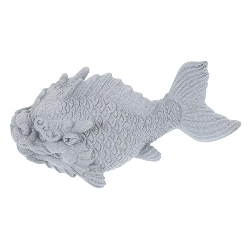 CIYODO Aquariumzubehör Aquarium Aquarium Chinesisches Aquarium Heimatstatue Aquarium -fischtankdekoration Statue -Dekoration Aquariumtank Dekorationen Für Aquarienfische Blausteinpulver von CIYODO