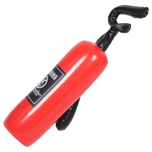 CIYODO Aufblasbarer Feuerlöscher Ballon Kinderparty Dekoration Interaktives Lernspiel PVC Feuerwehr Mottoparty Zubehör von CIYODO