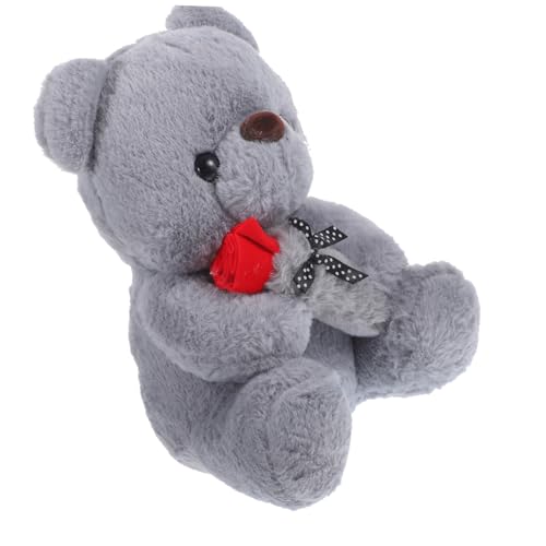 CIYODO Bärenpuppe Weicher Stoffbär Ausgestopfter Bär Plüschpuppe Dekorative Bärenpuppe Stofftier Ausgestopfter Bär Schlafzimmerbärenpuppe Lebendige Bärenpuppe B Grau Pp CIYODO Bärenpuppe Weicher Stoffbär Ausgestopfter Bär Plüschpuppe Dekorative Bärenpuppe Stofftier Ausgestopfter Bär Schlafzimmerbärenpuppe Lebendige Bärenpuppe B Grau Pp von CIYODO
