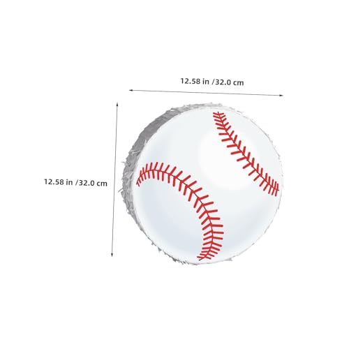 CIYODO Baseball Pinata mit Augenbinde und Konfetti Sportliches Partyspiel für Jungen und Mädchen Dekoration für Baseball-party Shower und Sport-motto Geburtstag CIYODO Baseball Pinata mit Augenbinde und Konfetti Sportliches Partyspiel für Jungen und Mädchen Dekoration für Baseball-party Shower und Sport-motto Geburtstag von CIYODO