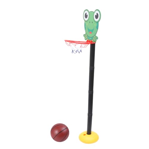 CIYODO Basketballspielzeug Set Tragbarer Basketballkorb für Drinnen und Draußen Cartoon Leichtes und Sicheres für Jungen für Kindergarten und Familienaktivitäten von CIYODO
