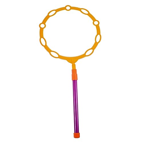CIYODO Big Bubble Circle für kinderspielzeug Toys for kinderknallzeug seifenblasen Blasenblasenkreis Bubble Zauberstab Kinderblasenmacher Orange von CIYODO