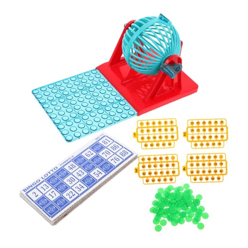 CIYODO Bingospiel Handkurbelmaschine mit Nummerierten Kugeln Farbenfrohes Set für Familienspiele Interaktives Glücksspiel Partyspiel für Gemeinsames Zuhause CIYODO Bingospiel Handkurbelmaschine mit Nummerierten Kugeln Farbenfrohes Set für Familienspiele Interaktives Glücksspiel Partyspiel für Gemeinsames Zuhause von CIYODO