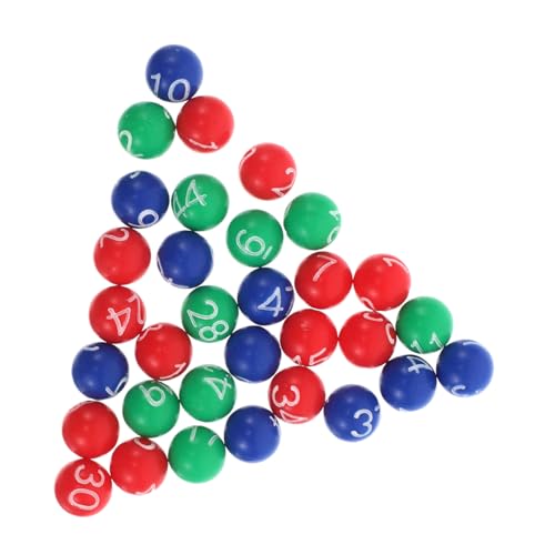 CIYODO Bunte Kugeln aus Kunststoff Kompatibel mit Mark Six und Anderen Ziehungsmaschinen Farbenfrohe Bingo Spielbälle für Raffles und Partyspiele Lebendige Farben Langlebig und CIYODO Bunte Kugeln aus Kunststoff Kompatibel mit Mark Six und Anderen Ziehungsmaschinen Farbenfrohe Bingo Spielbälle für Raffles und Partyspiele Lebendige Farben Langlebig und von CIYODO