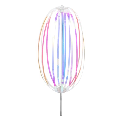 CIYODO Bunter Regenbogen Twirler Stab Bubble Maschine Zauberstab Magischer Drehstab für Partys und Sensorisches für CIYODO Bunter Regenbogen Twirler Stab Bubble Maschine Zauberstab Magischer Drehstab für Partys und Sensorisches für von CIYODO