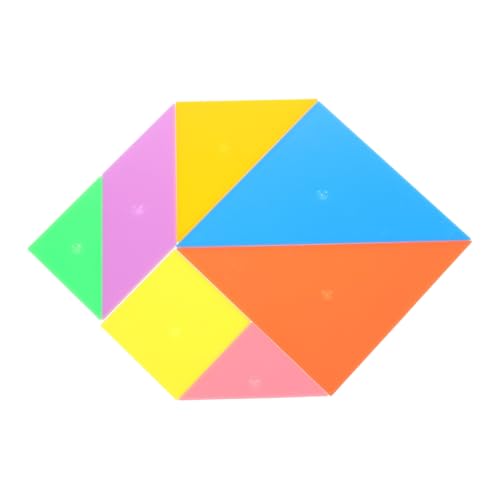 CIYODO Buntes Puzzle Set für Robuste Langlebige Kunststoff Puzzles zur Mathematischer Fähigkeiten und Vielseitiger Formgestaltung für Altersgruppen CIYODO Buntes Puzzle Set für Robuste Langlebige Kunststoff Puzzles zur Mathematischer Fähigkeiten und Vielseitiger Formgestaltung für Altersgruppen von CIYODO