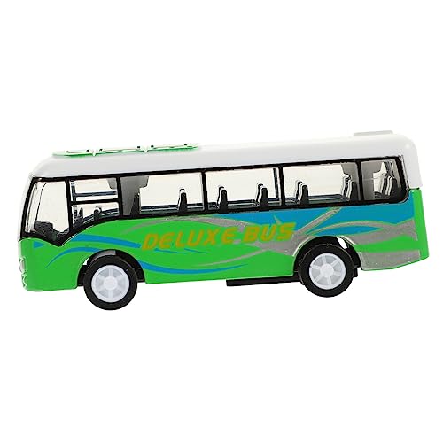 CIYODO Busmodell Zurückziehen Realistisches Autospielzeug Auto Lernspielzeug Push-go-Fahrzeug-Spielzeug Kidcraft-spielset Lebensecht Simulierter Bus Legierung Auto Zurückziehen Puzzle von CIYODO