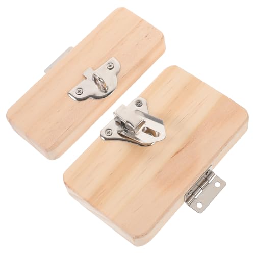 CIYODO Busy Board Türriegel Zubehör für Kinder Sensorisches Holzspielzeug Selbstgemacht Spielzeug für Frühe Bildung Motorikspielzeug für Kleinkinder Lernspielzeug für Zuhause und Reisen von CIYODO