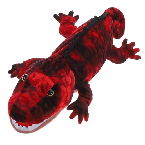 CIYODO Baumwoll-handpuppe Plüsch-eidechsenpuppe Reptilien-Spielzeug Für Kinder Puppenspielzeug Für Innen Und Außen CIYODO Baumwoll-handpuppe Plüsch-eidechsenpuppe Reptilien-Spielzeug Für Kinder Puppenspielzeug Für Innen Und Außen von CIYODO