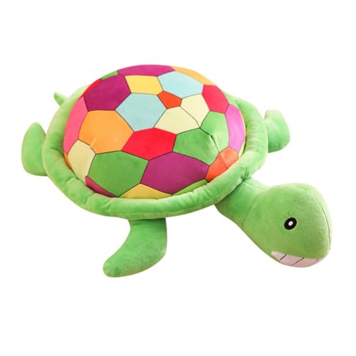 CIYODO Plüschschildkröte Kuscheliges Stofftier Ausgestopftes Cartoon-plüschschildkrötenkissen Gemütliches Tier-sofakissen CIYODO Plüschschildkröte Kuscheliges Stofftier Ausgestopftes Cartoon-plüschschildkrötenkissen Gemütliches Tier-sofakissen von CIYODO