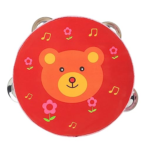 CIYODO Cartoon Handtrommel mit Schlägel Doppelseitige Musikinstrument für Mädchen zur Frühkindlichen Musikalischen Fördert Kreativität und Motorik CIYODO Cartoon Handtrommel mit Schlägel Doppelseitige Musikinstrument für Mädchen zur Frühkindlichen Musikalischen Fördert Kreativität und Motorik von CIYODO