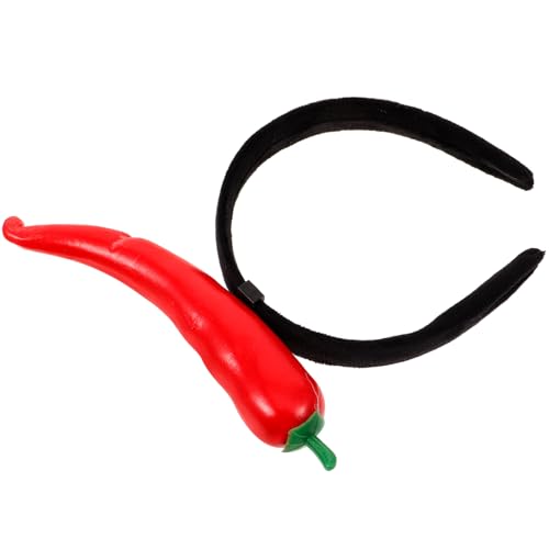 CIYODO Chili Haarband für Partys Lustiger Kopfschmuck Dekorative Haarreife aus Sicherem Material für Geburtstagsfeiern Valentinstag Halloween und Weihnachtsfeiern CIYODO Chili Haarband für Partys Lustiger Kopfschmuck Dekorative Haarreife aus Sicherem Material für Geburtstagsfeiern Valentinstag Halloween und Weihnachtsfeiern von CIYODO