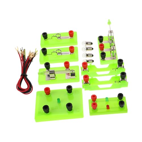 CIYODO Circuit Learning Kit für Physikalische Experimente Bildungsset zur Demonstration Grundlegender Schaltungsprinzipien für Grund und Mittelschule Interaktive Lernaktivitäten von CIYODO