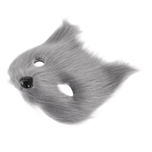 CIYODO Cosplay Fuchsmaske für Halloween und Maskenball Halbgesichtsmaske für Erwachsene Stilvolles Kostümzubehör Einzigartige Tiermaske für Karneval und Party CIYODO Cosplay Fuchsmaske für Halloween und Maskenball Halbgesichtsmaske für Erwachsene Stilvolles Kostümzubehör Einzigartige Tiermaske für Karneval und Party von CIYODO