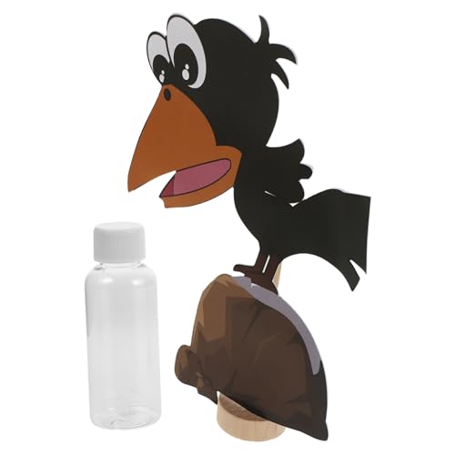 CIYODO DIY Crow Drinking Water Experiment Set für Kreatives Wissenschaftsspielzeug für Kindergarten und Vorschule Fördert Praktische Fähigkeiten und Logisches Altersgerecht für Jahre für von CIYODO