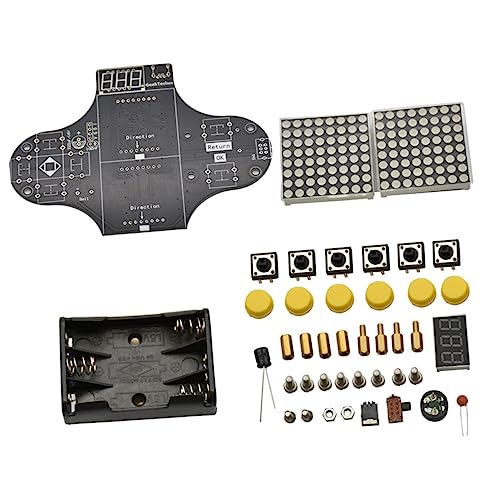 CIYODO DIY Elektronik Löt Bausatz für Spielekonsole mit HD Programmieren Löten Lernen Einfache Montage USB Batteriebetrieb Verbessertes Design für Anfänger von CIYODO