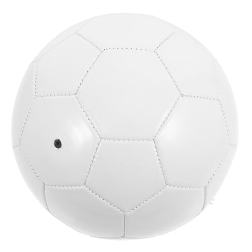 CIYODO DIY Fußball Blanko Weißer Graffiti Fußball für Unbedruckter Ball zum Handbemalen Kreatives Bastelmaterial für Training und Freizeitaktivitäten von CIYODO