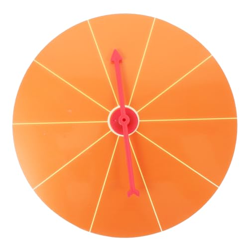 CIYODO Drehendes Preisrad 20cm für Partys Selbstgemacht Spielzeug Rotierendes Tombola Rad für Spiele und Dekoration von CIYODO