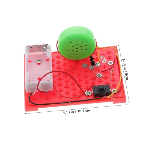 CIYODO DIY Sound Light Alarm Signal Wissenschaftliches Experiment DIY Sirenenmodell Lernspielzeug für Praktische Handarbeit Farblich Sortiert ohne Batterie Zufällige Zufällige Farbe CIYODO DIY Sound Light Alarm Signal Wissenschaftliches Experiment DIY Sirenenmodell Lernspielzeug für Praktische Handarbeit Farblich Sortiert ohne Batterie Zufällige Zufällige Farbe von CIYODO