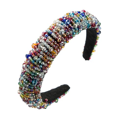 CIYODO Damen Haarband mit Kristallperlen Modisches Party Stirnband Handgefertigtes Dekoratives Haarschmuck Accessoire für Festliche Anlässe und Kostümpartys CIYODO Damen Haarband mit Kristallperlen Modisches Party Stirnband Handgefertigtes Dekoratives Haarschmuck Accessoire für Festliche Anlässe und Kostümpartys von CIYODO