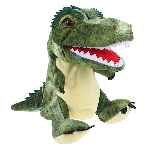 CIYODO Dekorative Dinosaurier Handpuppe aus Plüsch Interaktives für Geschichtenerzähler und Fantasievolles Perfektes für Jungen von CIYODO