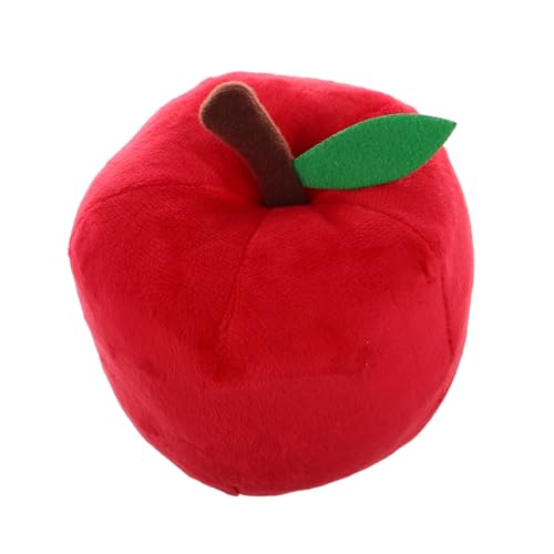 CIYODO Dekoratives Plüschfrucht Ornament Realistisches Apfel Modell für Heimdekoration Simulation Kognitiven Fähigkeiten Küche und Kindergarten von CIYODO