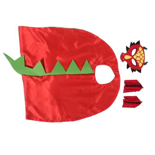 CIYODO Dinosaurier Kostüm für Kleinkinder Leicht Anzuziehen Umhang mit Maske Atmungsaktives Weiches Material Selbständiges Ankleiden für Halloween Rollenspiel und Party CIYODO Dinosaurier Kostüm für Kleinkinder Leicht Anzuziehen Umhang mit Maske Atmungsaktives Weiches Material Selbständiges Ankleiden für Halloween Rollenspiel und Party von CIYODO
