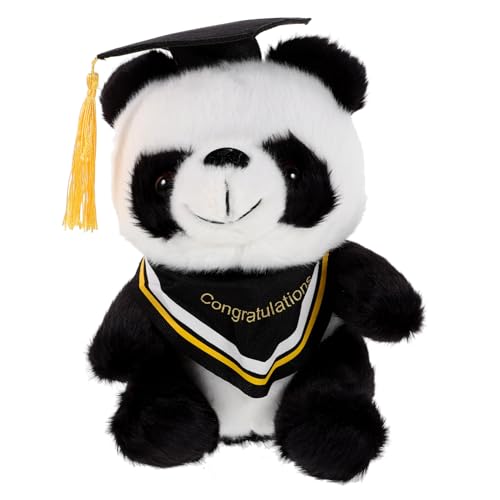 CIYODO Doktor Panda Puppe Herzlichen Glückwunsch Grad Stoffspielzeug Abschluss-tierspielzeug Abschluss Entzückender Cartoon-Panda Abschluss-stofftier Gefüllter Panda Gelb Plüsch CIYODO Doktor Panda Puppe Herzlichen Glückwunsch Grad Stoffspielzeug Abschluss-tierspielzeug Abschluss Entzückender Cartoon-Panda Abschluss-stofftier Gefüllter Panda Gelb Plüsch von CIYODO