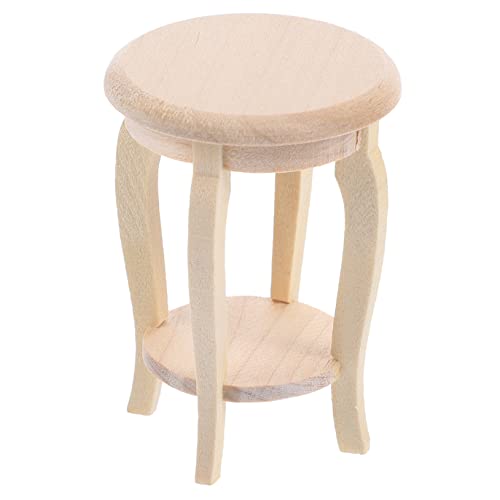 CIYODO Miniaturhocker Für Puppenhaus Mini-pflanzgefäßständer Kleiner Runder Hockermodell Holzdekoration 1:12 Maßstab Möbel Für Puppenstuben CIYODO Miniaturhocker Für Puppenhaus Mini-pflanzgefäßständer Kleiner Runder Hockermodell Holzdekoration 1:12 Maßstab Möbel Für Puppenstuben von CIYODO