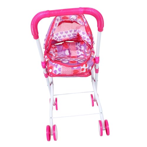 CIYODO Doll Stroller Faltbarer Realistischer Puppenwagen für Rollenspiele Leicht und Sicher Attraktives Design Tiefem CIYODO Doll Stroller Faltbarer Realistischer Puppenwagen für Rollenspiele Leicht und Sicher Attraktives Design Tiefem von CIYODO