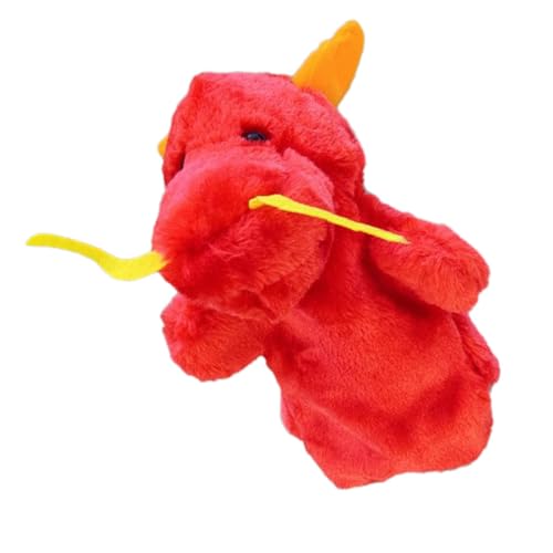 CIYODO Drachen Plüsch Handpuppe Puppen Tiere Das Tier Plüsch Drache Handpuppe Tier Handpuppe Rollenspiel Handpuppe Interaktive Drachen Handpuppe Geschichtenerzählpuppe Rot CIYODO Drachen Plüsch Handpuppe Puppen Tiere Das Tier Plüsch Drache Handpuppe Tier Handpuppe Rollenspiel Handpuppe Interaktive Drachen Handpuppe Geschichtenerzählpuppe Rot von CIYODO